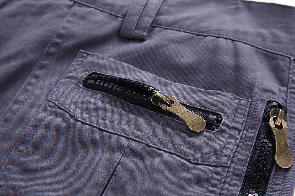 Men's Tactical Cargo Shorts with Multi-Pocket Storage