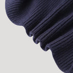 Women's Knit Cardigan Denim Trim
