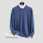 Men's Cashmere V-Neck Sweater
