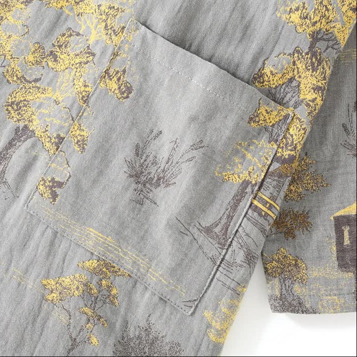 Pure Soft Cotton Kimono Sleepwear Set