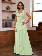 Chiffon Mother of the Bride Dress