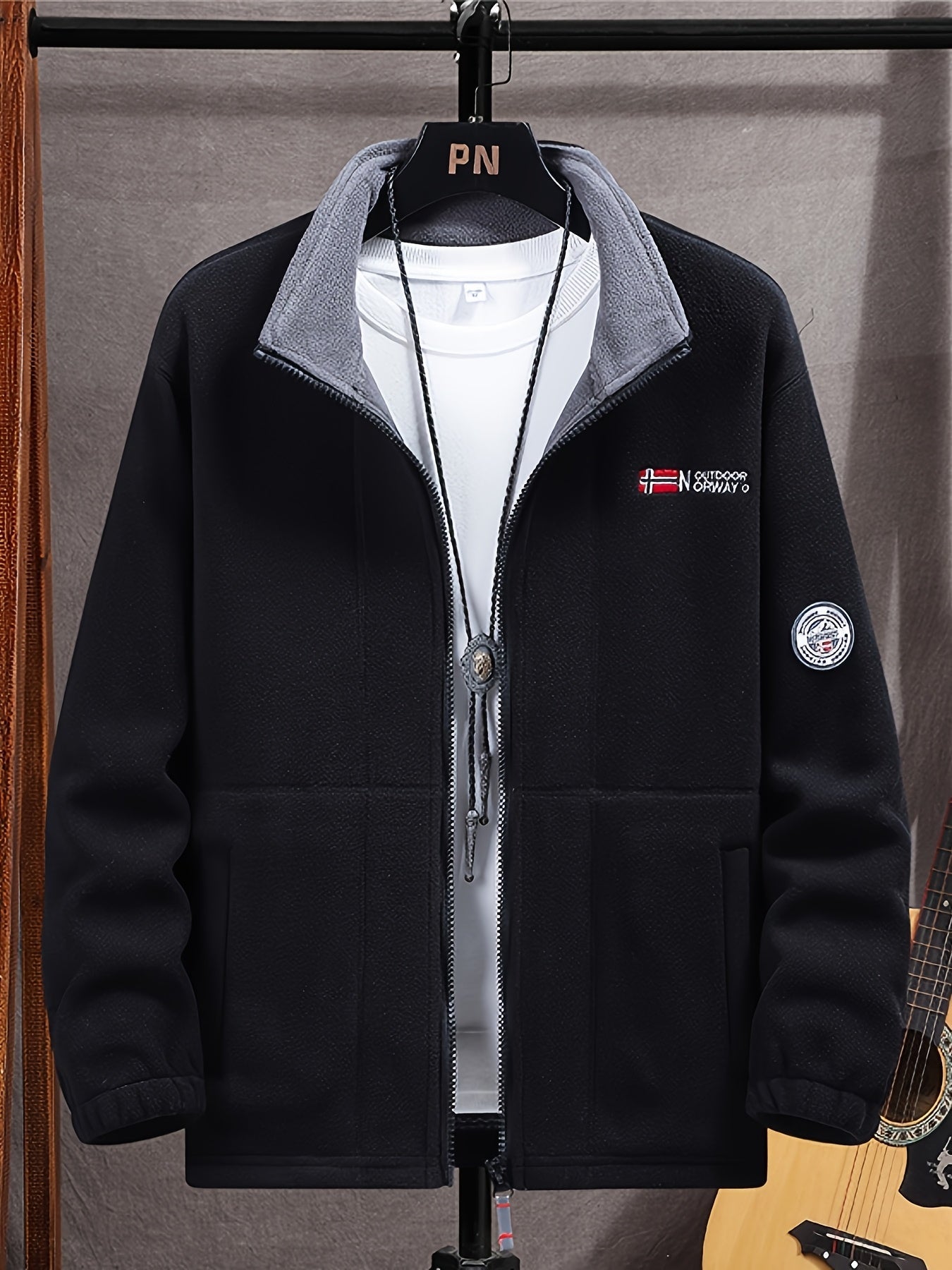 Men's Full-Zip Warm Fleece Jacket