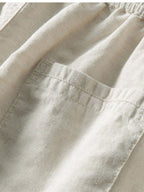 Cotton-Linen Shirt and Pants Set