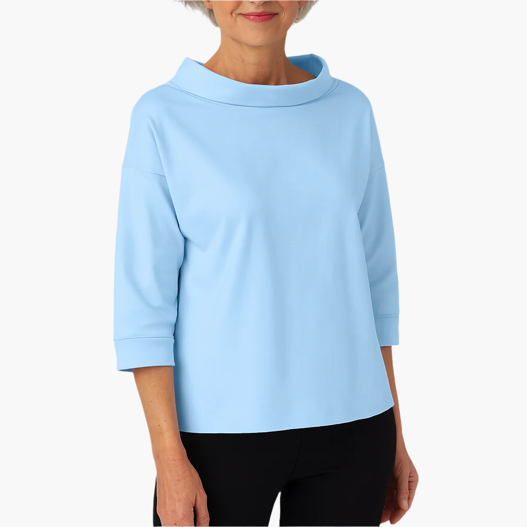 Women's Stand Collar Top