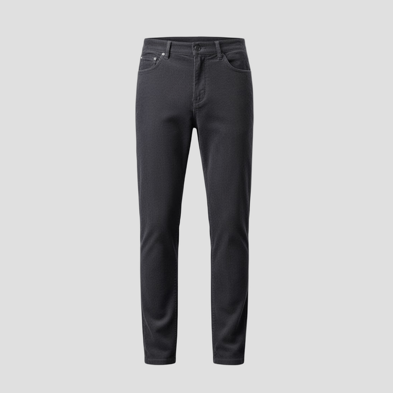 Fleece Corduroy Trousers