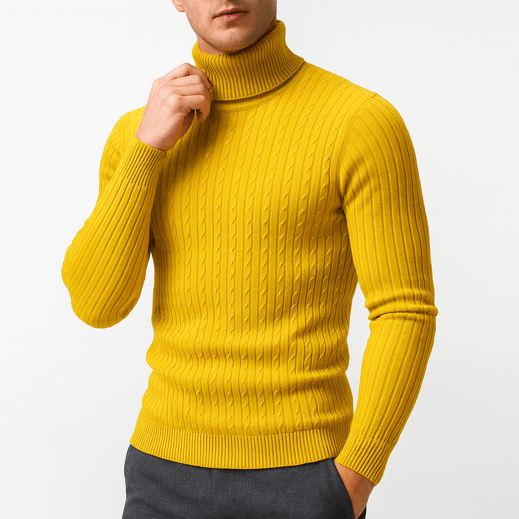 Comfortable Cashmere Turtleneck Sweater
