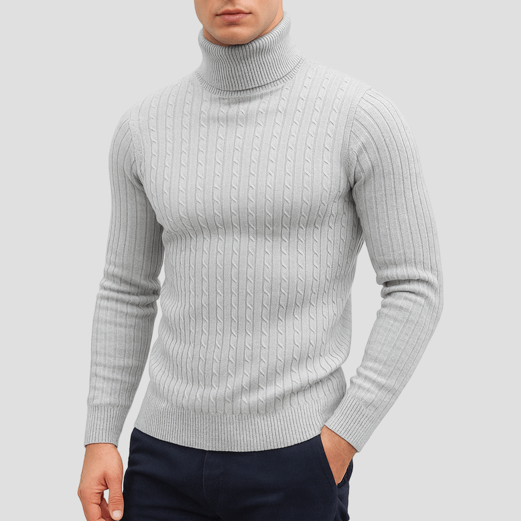 Comfortable Cashmere Turtleneck Sweater