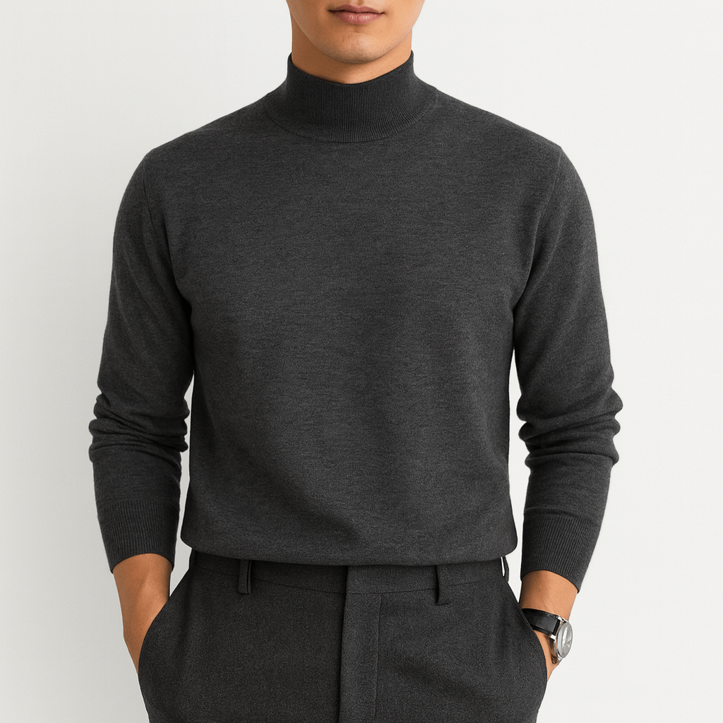 Soft Knit Turtleneck Sweater