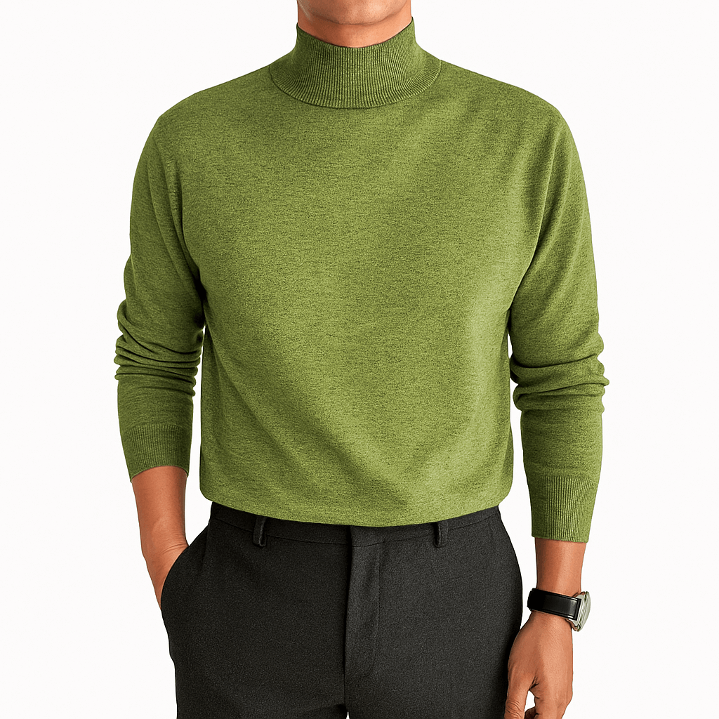 Soft Knit Turtleneck Sweater