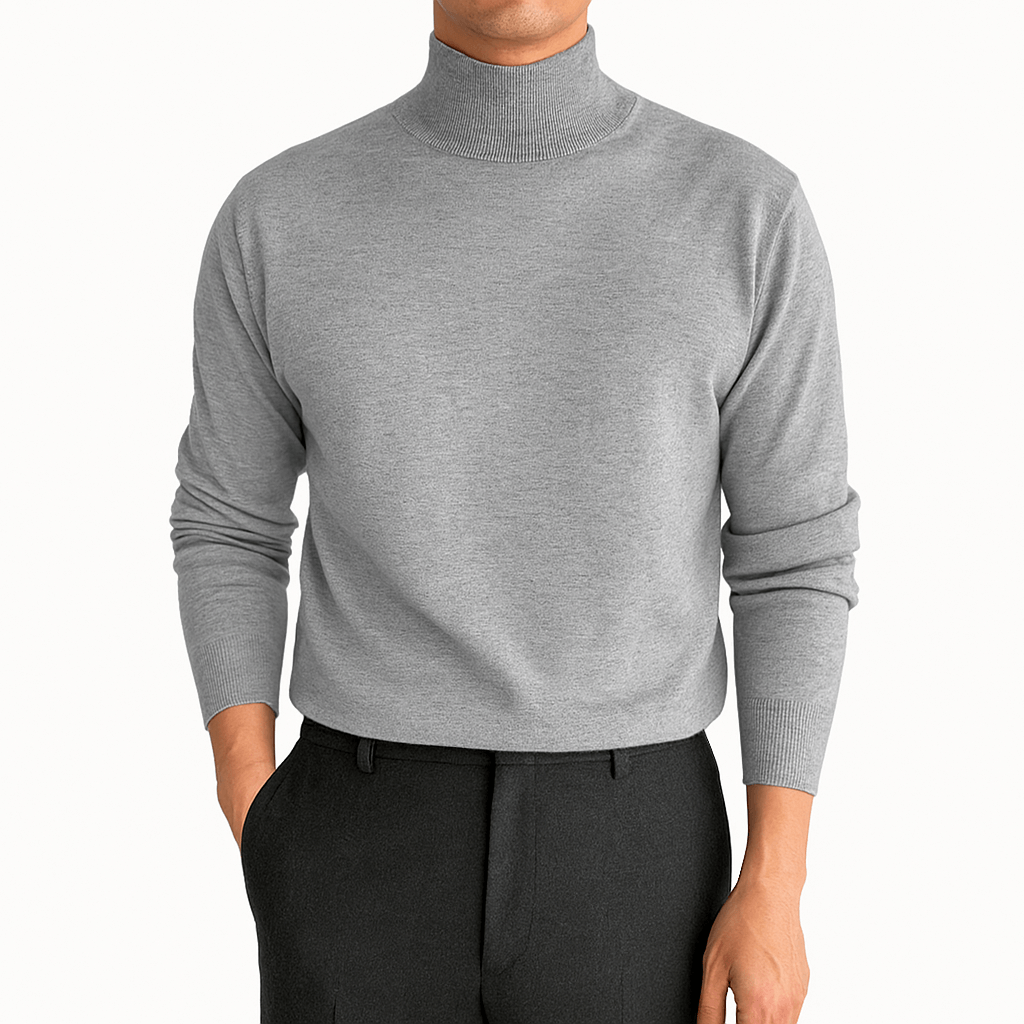 Soft Knit Turtleneck Sweater