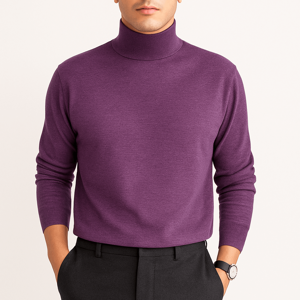 Soft Knit Turtleneck Sweater
