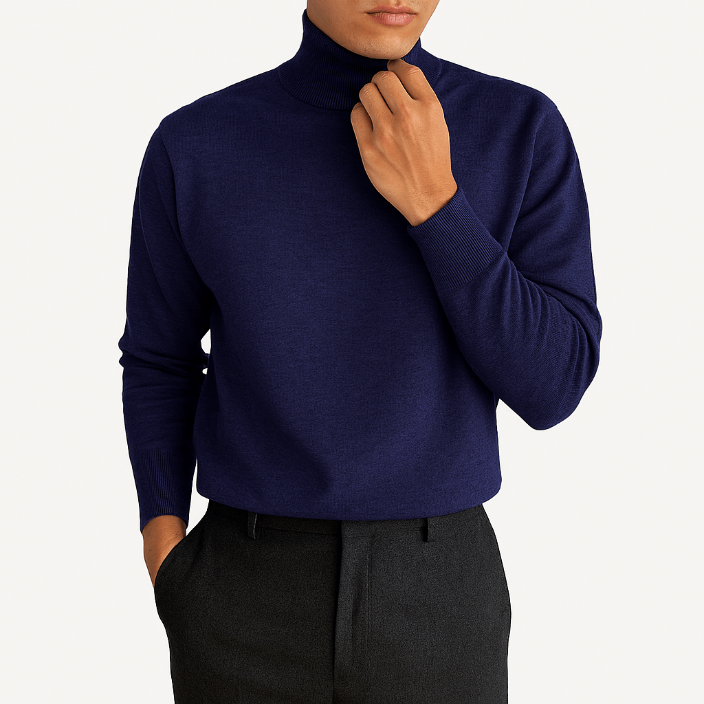 Soft Knit Turtleneck Sweater