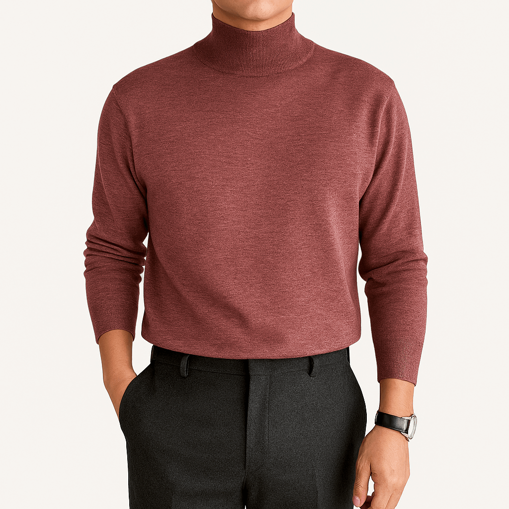 Soft Knit Turtleneck Sweater