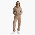 Women's Half Zip Sweatshirt and Jogger Set