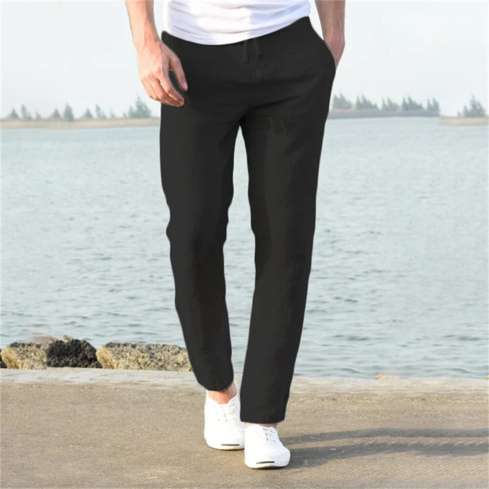 Men's Casual Linen Pants