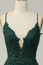 Ball Gown Lace Appliqué Floor-Length Formal Gown