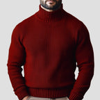 Thick Turtleneck Knit Sweater