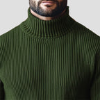 Thick Turtleneck Knit Sweater