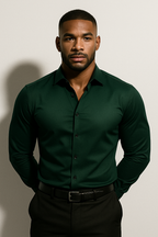 Long Sleeve Slim Fit Dress Shirt