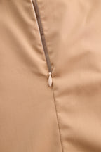 Sleeveless Halter Blouse with Tie Neck