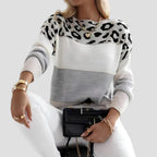Women’s Leopard Pattern Sweater