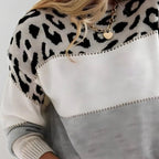 Women’s Leopard Pattern Sweater