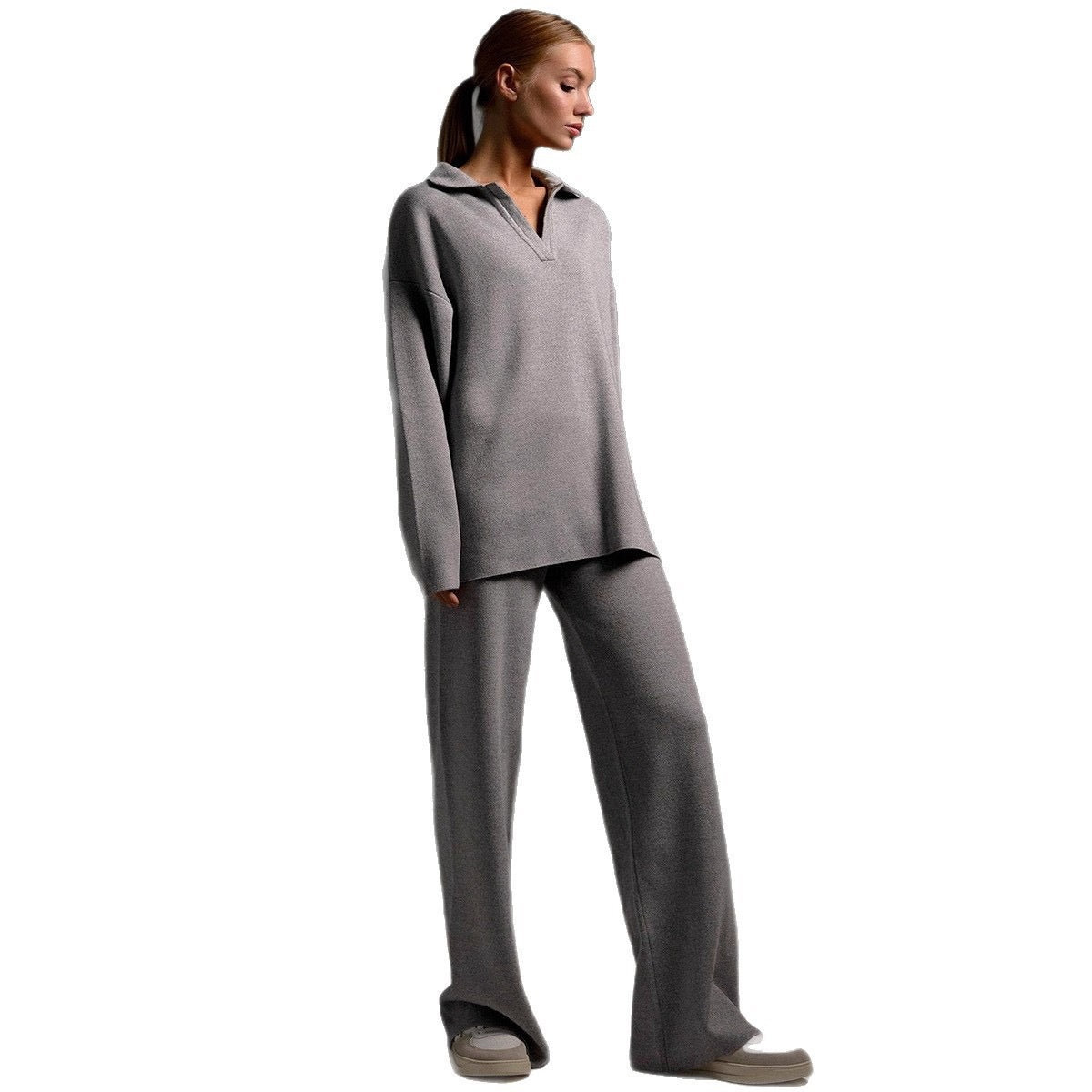 Cashmere Loungewear Set Top and Pants