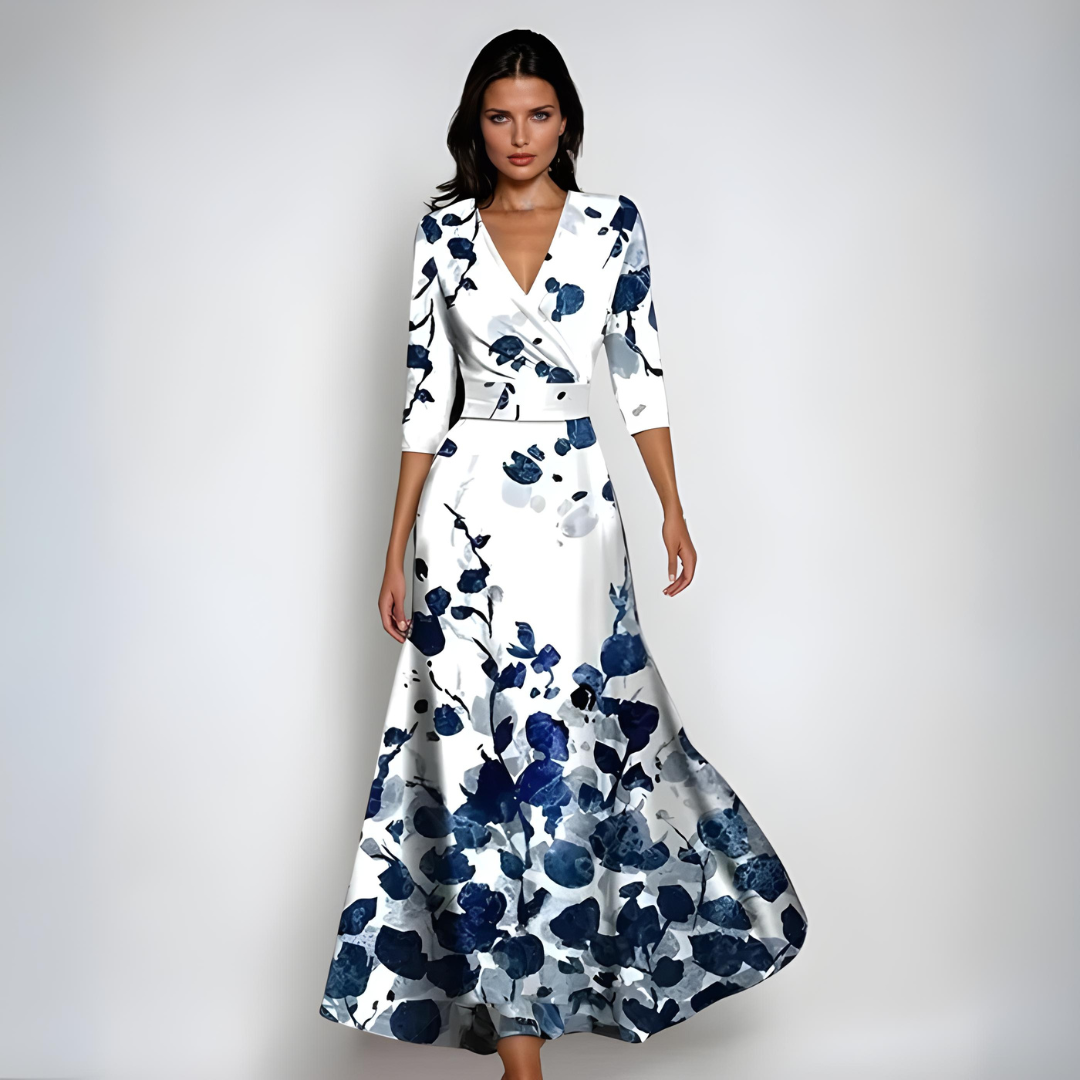 Soft Flowing Floral Dress