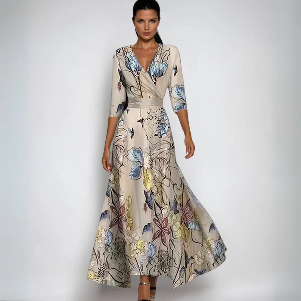 Soft Flowing Floral Dress