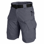 Men's cargo shorts featuring multiple pockets, made from a comfortable cotton blend, designed for a regular fit, perfect for casual wear and outdoor activities. 4