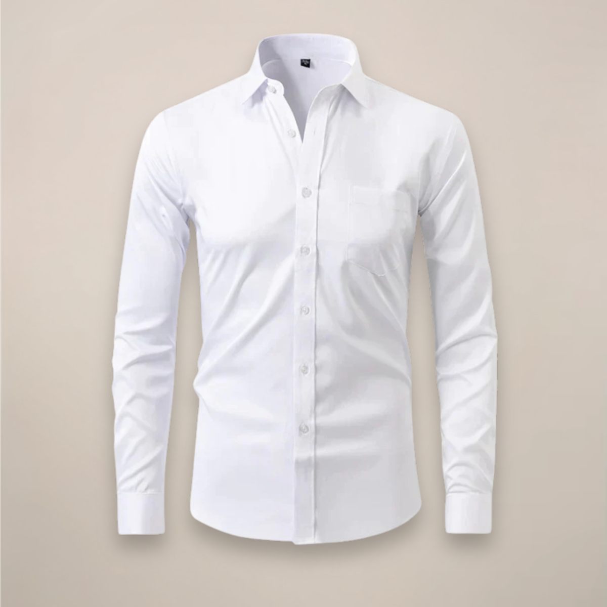 Long Sleeve Men's Business Shirt Wrinkle Free