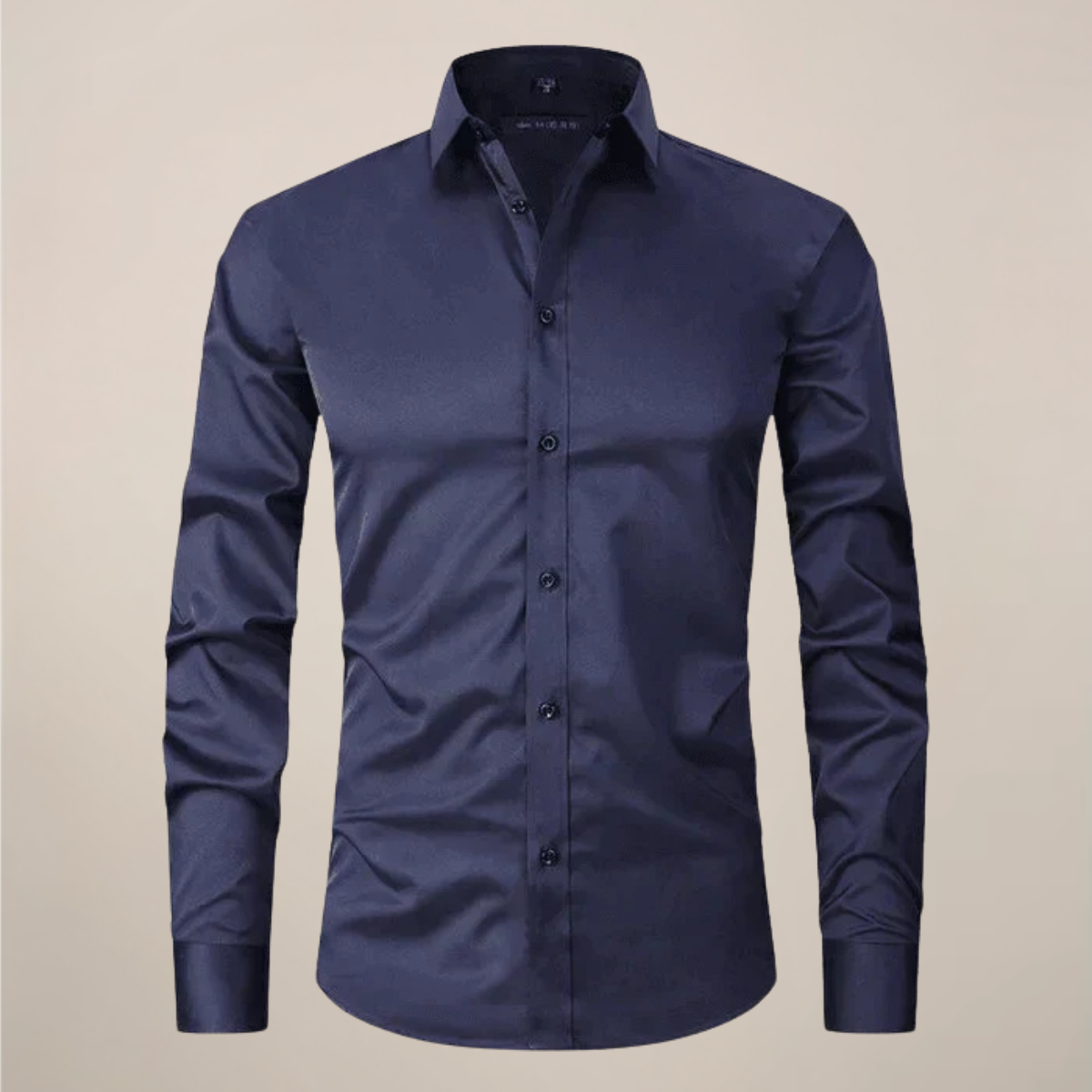 Long Sleeve Men's Business Shirt Wrinkle Free