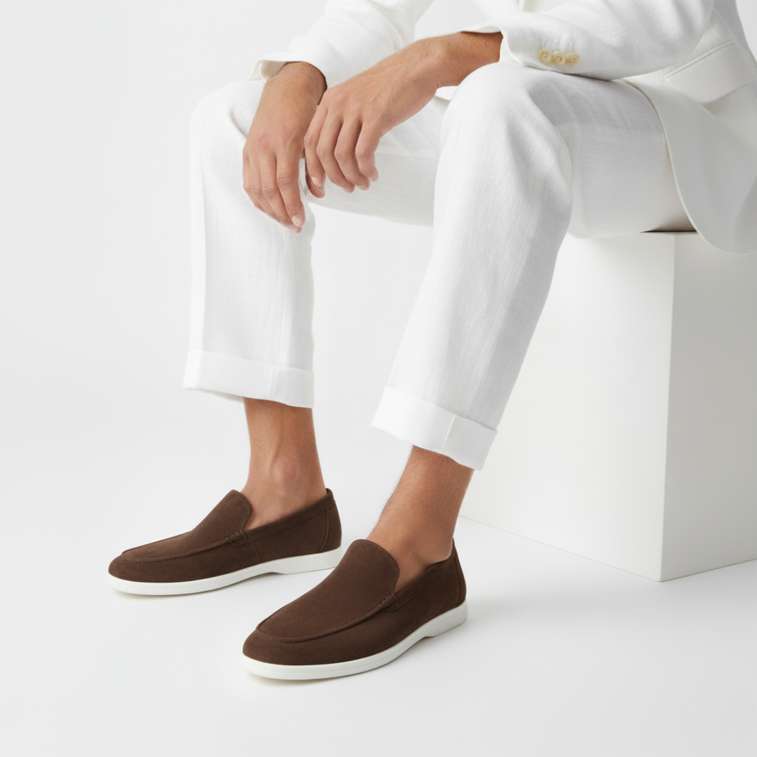 Men's Suede Loafers