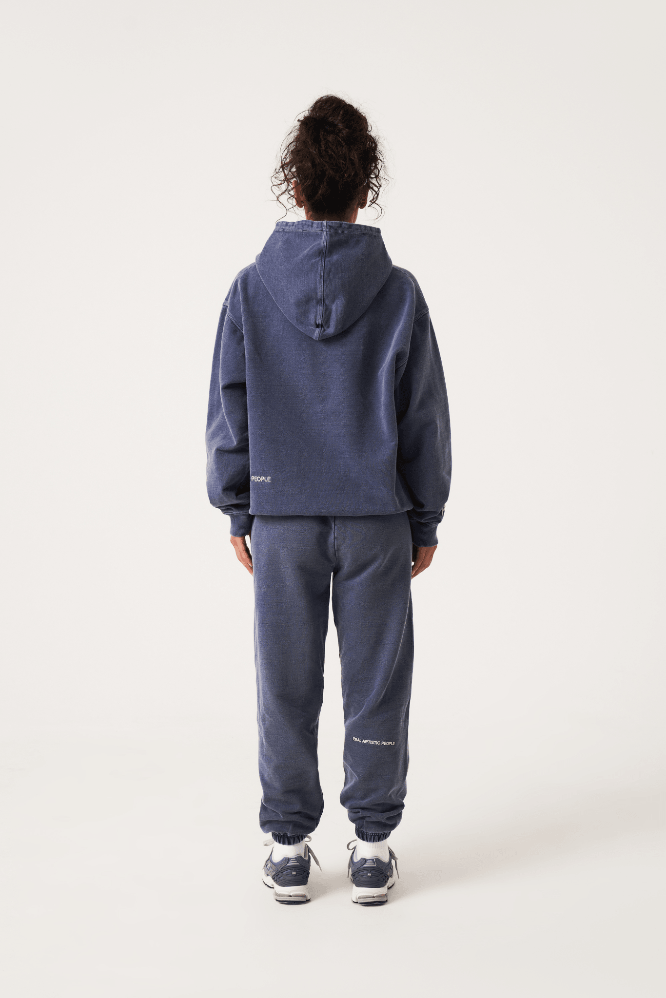 Oversized Graphic Hoodie Washed