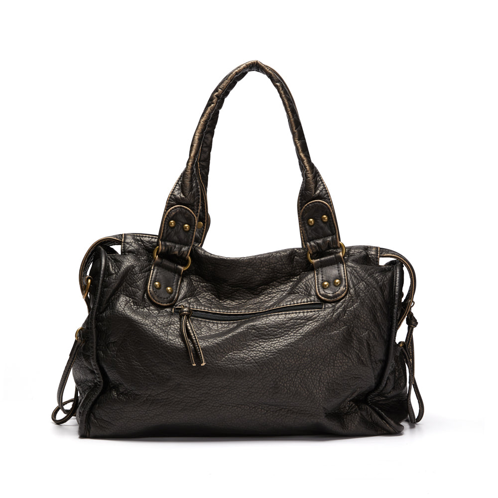 Vintage Style PU Leather Handbag