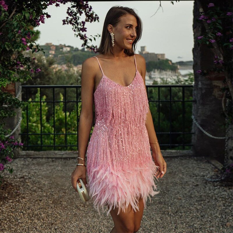 Sequin Cocktail Dress