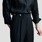 Men's Pleated Front Tailored Trousers