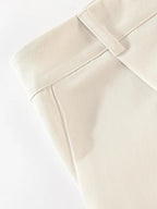 White Wide Leg Trousers