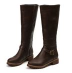 Stylish women's boots featuring a removable footbed and shock-absorbing sole, designed for comfortable everyday wear. 5