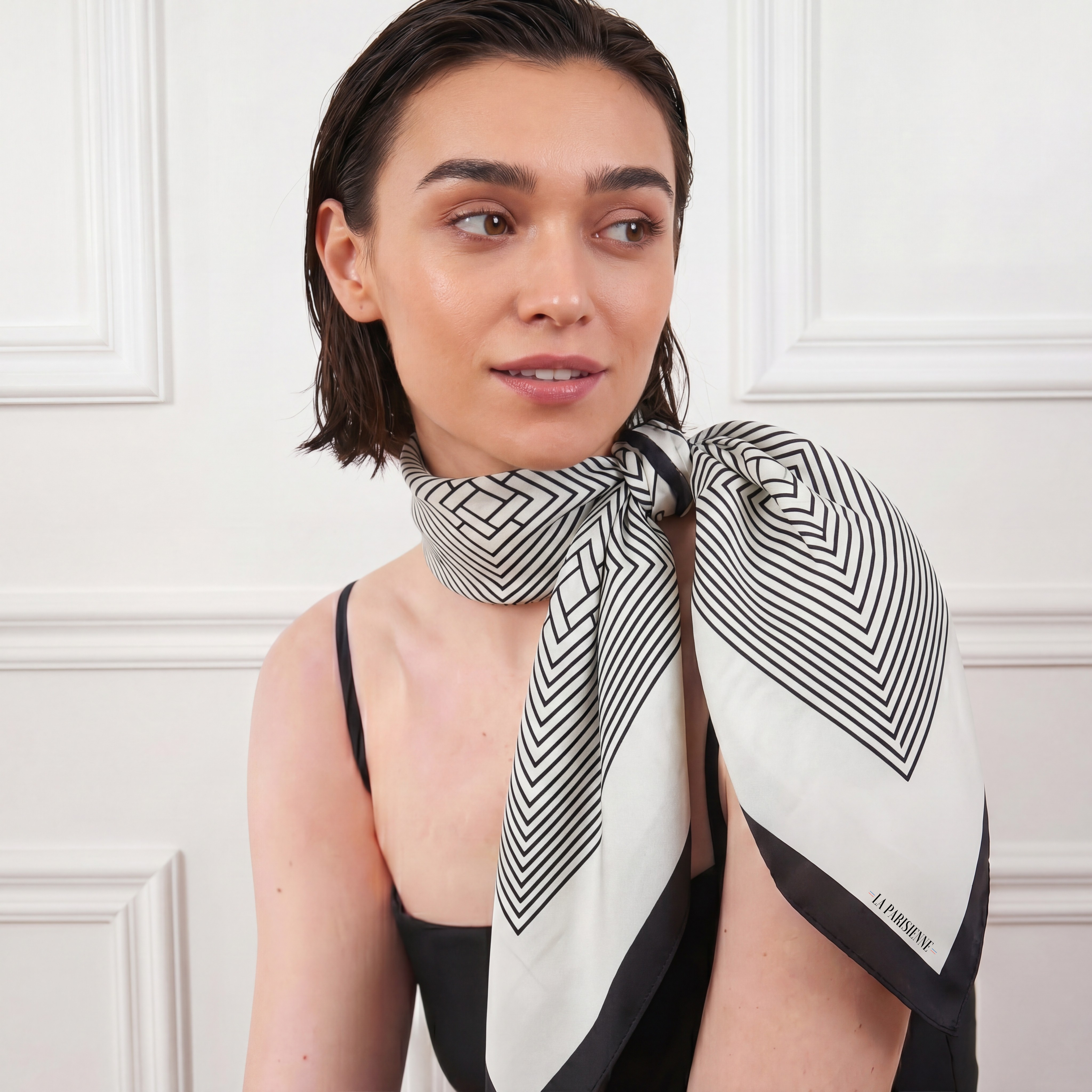 Women's Silk Scarf 70x70cm, lightweight and stylish accessory perfect for all occasions, featuring elegant patterns and vibrant colors. 1