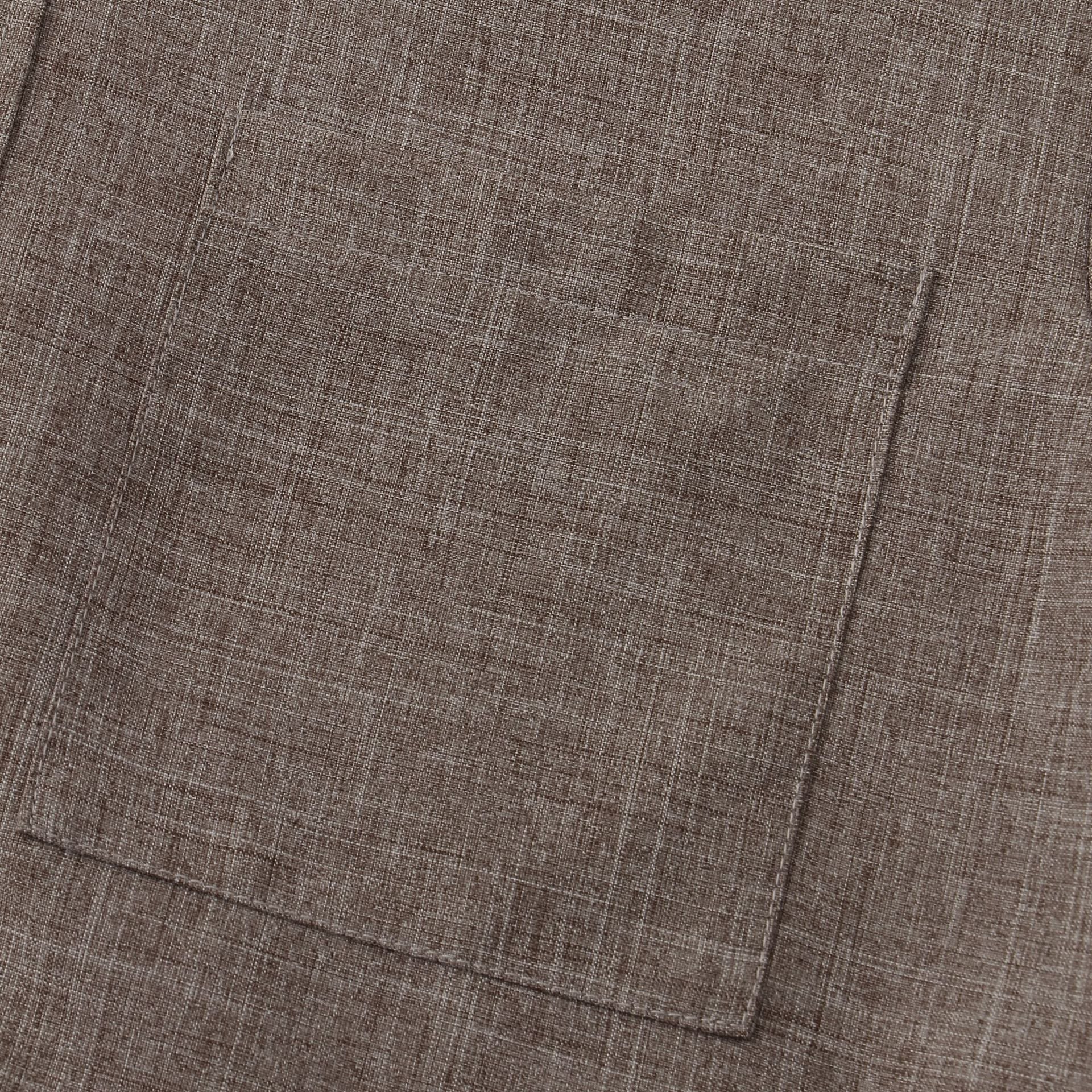 Sleeve Mandarin Collar Shirt