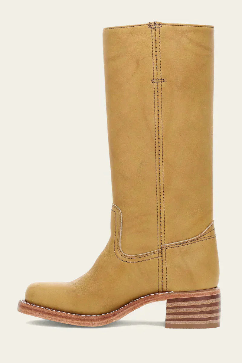 Leather Knee-High Boots