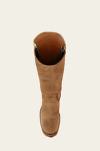 Leather Knee-High Boots