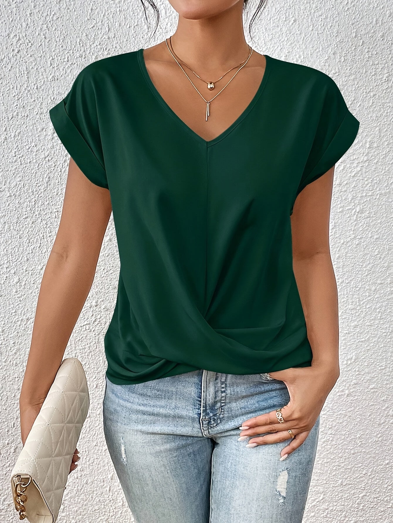 Women's Fitted Sweetheart Tee