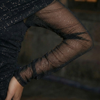 Off Shoulder Glitter Mesh Mini Dress