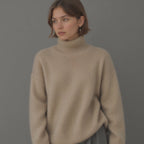 Soft Cashmere Turtleneck Sweater