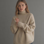 Soft Cashmere Turtleneck Sweater