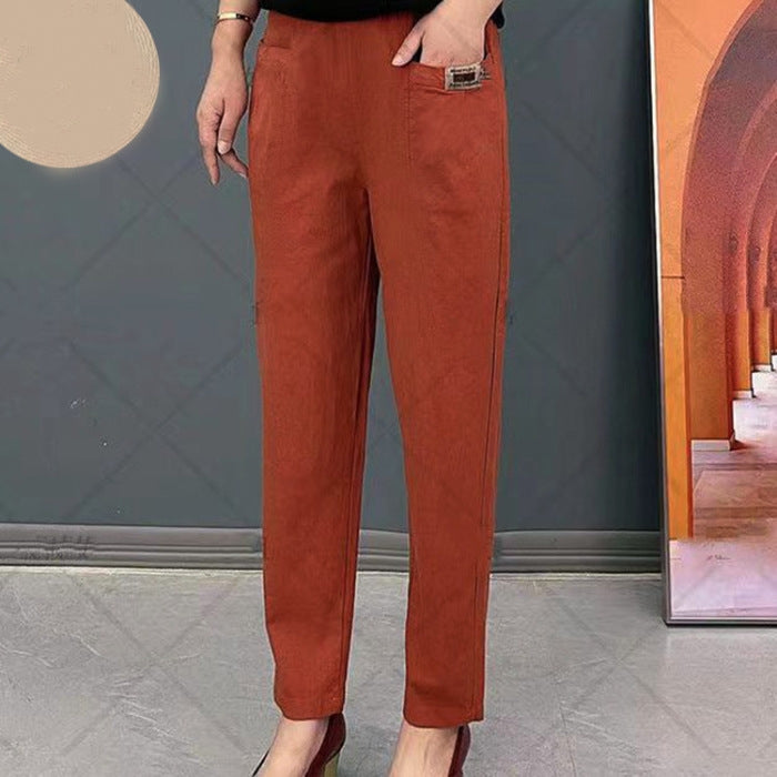 Women's Relaxed Cotton Pants